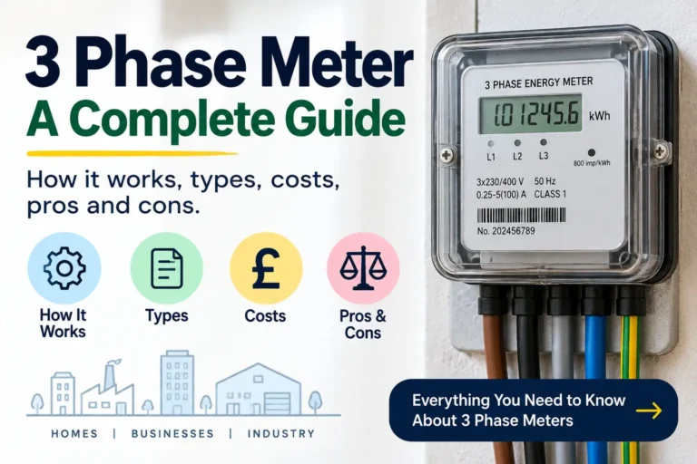 3 phase electricity meter